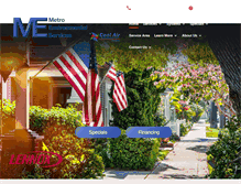 Tablet Screenshot of metroenv.com